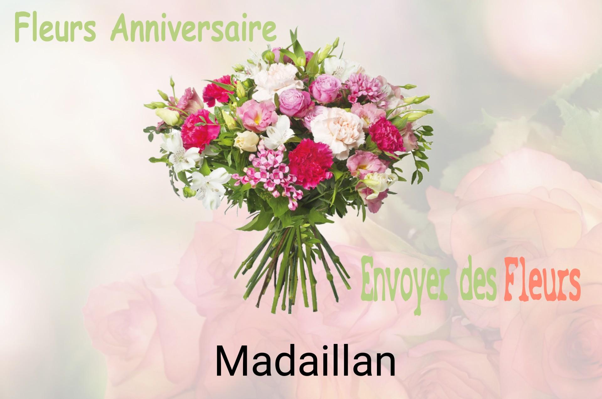 Bouquet de fleurs d’anniversaire livré à Madaillan